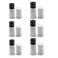 QLXHBOT MC33C Normally Closed Recessed Window Door Contact Sensor Alarm Magnetic Reed Switch 6 Sets