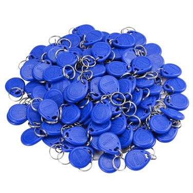 YUHANUS RFID ID Card Keyfob for Door Access Control Proximity 125KHz Keychain ID Cards Read Only 100pcs