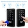 HFeng RFID Access Control System Kit Outdoor IP68 Waterproof Access Control Keypad NC Fail Safe Electric Strike Locks DC12V Power Supply 10pcs 125KHz EM4100 Keyfobs Cards