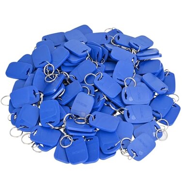 YUANWIN Key Fob 125KHZ RFID Cards Proximity Card Key Fobs Keychain Read Only ID Keyfobs for Door Access Control Pack of 100