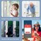 Evernary Door Window Pool Alarm with Remote Control1Pcs WiFi Smart Wireless Magnetic Sensor AntiTheft Door Alarms for Kids Safety Home Store Garage Apartment Business Security WiFi Function