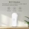 SENCKIT Smart Vibration Sensor Wireless Glass Break Detector WiFi Door Sensor with App Alerts Adjustable Sensitivity Glass Break Security Sensor for Alarm System and Smart Home Automation 4Pack