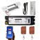 YUHANUS Smart Door Access Control System Electric Strike Lock Kit with Tuya App Remote Control Stainless Steel Exit Button