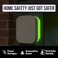 Security Sensor Spacers Ring Alarm Magnet Riser 2 Pack Glow in the Dark Set with 3M Adhesive Easy Mount to Any Doorway Window and Entryway Ring SensorMagnet Not Included 14 inch