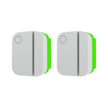 Security Sensor Spacers Ring Alarm Magnet Riser 2 Pack Glow in the Dark Set with 3M Adhesive Easy Mount to Any Doorway Window and Entryway Ring SensorMagnet Not Included 14 inch