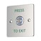 YUHANUS Push to Exit Button for Door Access Control Waterproof Stainless Steel Shell 4 Contact Output