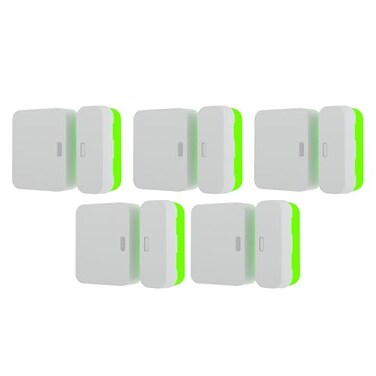 Security Sensor Spacers Alarm Magnet Riser Compatible with SimpliSafe 5 Pack Glow in the Dark Set with 3M Adhesive Easy Mount to Any Doorway Window and Entryway SensorMagnet Not Included 12 inch