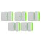 Security Sensor Spacers Alarm Magnet Riser Compatible with SimpliSafe 5 Pack Glow in the Dark Set with 3M Adhesive Easy Mount to Any Doorway Window and Entryway SensorMagnet Not Included 12 inch