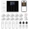 LWOHSI Wireless Alarm SystemDIY 4GWiFi Home Security SystemsPhone APP AlertDoorWindow and Motion Sensors120 dB SirenSOS Emergency ButtonCompatible with Alexa and GoogleNo Contract Fee