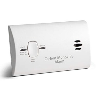 Kidde Carbon Monoxide Detector AA Battery Powered Portable for Travel or Home 85 dB Alarm LED Status Indicators 3rd Edition