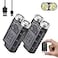 KunHe K2 2 Pack 1000 Lumens Keychain Flashlight Rechargeable IP65 Waterproof 6 Lighting Modes Magnetic Tail Portable EDC Pocket Light for Camping Repair Emergency Daily Use