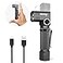 NICRON Flashlight 700 Lumens 90 Degree Pocket Flashlight Rechargeable IP65 Waterproof 5 Modes for Camping Outdoor Hiking Car Repairing