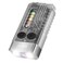 BORUIT V10 Small Powerful Flashlight with 365nm UV Black Light Super Bright USB C Rechargeable Led Keychain Flash Light with Cob Side Light Magnet