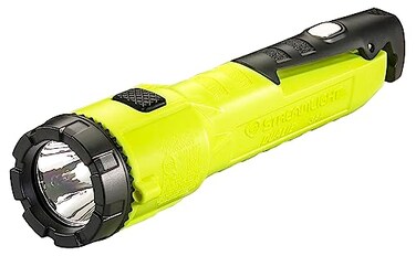 Streamlight 68780 Dualie 3AA 245Lumen Magnetic Intrinsically Safe Industrial Flashlight with SpotFlood Without Batteries Yellow