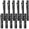 Honoson 12 Pieces Mini LED Pen Flashlight Bulk Small Pocket Flashlight 35 Inch 524 Inch Aluminum Handheld Penlight with Clip for Inspection Camping Emergency Diary Lighting