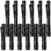 Honoson 12 Pieces Mini LED Pen Flashlight Bulk Small Pocket Flashlight 35 Inch 524 Inch Aluminum Handheld Penlight with Clip for Inspection Camping Emergency Diary Lighting