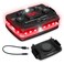 Guardian Angel Elite Series Safety Light Red Front Red Rear Rechargeable Magnetic HandsFree Wearable Mountable LED Light for Firefighters First Responders EMS Rescue Ops