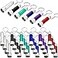 Honoson 30 Pieces Mini Led Flashlight Keychain Portable 5 Bulb LED Flashlight for Camping Party Favors