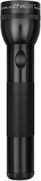 MagLite 2Cell D Incandescent Flashlight WaterResistant Adjustable Beam HighIntensity Xenon Bulb Black
