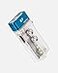 RovyVon E7 EDC Keychain Flashlight USB C Rechargeable 4000K 95 High CRI 500 Lumens GITD Blue Small Flashlights Dual Power Compatible Replaceable AAA Battery Sidelight WhiteRed