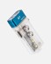 RovyVon E7 EDC Keychain Flashlight USB C Rechargeable 4000K 95 High CRI 500 Lumens GITD Blue Small Flashlights Dual Power Compatible Replaceable AAA Battery Sidelight WhiteRed