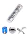 RovyVon 4th USBC Aurora A8 EDC Flashlight 6500K LED Max 650 Lumen Momentary On Keychain Light with Magnetic ClipBase Lock Mode for Checking Outdoor365nmRedWhite