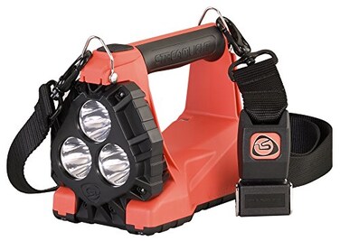 Streamlight 44315 Div 2 Vulcan 180 Vehicle Mount System12V DC Direct Wire Rack Includes Quick Release Shoulder Strap Orange