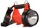 Streamlight 44451 Fire Vulcan LED Vehicle Mount System Flashlight with DC Charger Dual Rear LEDs and Quick Release Shoulder Strap Orange 180 Lumens