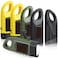 Mudder 6 Pcs Hand Crank Solar Powered Flashlights Emergency Rechargeable LED Handheld Flashlights for Survival Gear Outdoor Sports Camping Hiking Backpack SafetyGreen Yellow Black