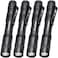 Pocketman 4 Pcs LED Penlight Flashlight Tactical Torch with Clip133 CM