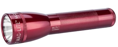 Maglite ML25LT LED 2Cell C Flashlight Red ML25LTS2036
