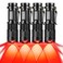 RaySoar 4 Pack Red Light Flashlight 3 Modes Red LDE Red Flashlight for Astronomy Night Observation and Outdoor Activities