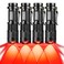 RaySoar 4 Pack Red Light Flashlight 3 Modes Red LDE Red Flashlight for Astronomy Night Observation and Outdoor Activities