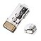 RovyVon Angel Eyes E8 Keychain Flashlight 6500K 700 Lumens AAA Battery Compatible USB C Rechargeable EDC Flashlight 365nm BlacklightRedWhite