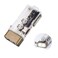 RovyVon Angel Eyes E8 Keychain Flashlight 6500K 700 Lumens AAA Battery Compatible USB C Rechargeable EDC Flashlight 365nm BlacklightRedWhite