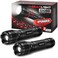GearLight S1050 LED Flashlight High Lumens for Camping Hiking Dog Walking Powerful Emergency Flashlights with 3 Modes for Outdoor Use Bright Flashlight 2 Pack Batteries Not Included