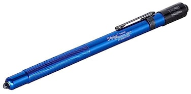 Streamlight 65050 Stylus 11Lumen White LED Pen Light for Medical Inspection and Everyday Use with 3 AAAA Alkaline Batteries Blue