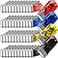 Leelosp 48 Pcs Hand Crank Flashlight No Battery Required Cranked Flashlight Manual Press Flash Light Squeeze Light for Camping Hiking Power Outage Gift Red Blue Yellow Gray