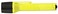 Streamlight 67101 2AA ProPolymer HAZLO 65Lumen 2300Candela Intrinsically Safe LED Flashlight with 2 x Alkaline Batteries HiViz Yellow Clear Retail Packaging