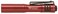Streamlight 66323 MicroStream 45Lumen 420Candela EDC UltraCompact LED Flashlight with AAA Alkaline Battery Clear Retail Packaging Red