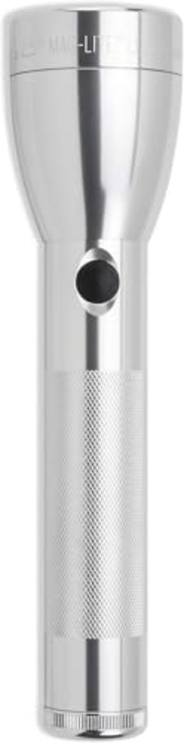 MagLite ML50L 2Cell C LED Flashlight Adjustable Beam High Low Modes WaterResistant Silver