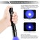 LIGHTFE Blacklight 395nm UV Flashlight UV301APlus with SSC UV LED Pure Beam for UV Glue Curing Light Rock and Mineral Fluorescent Glowing Pet Urine Detector Light AC Leak Detector