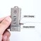 RovyVon E3 Plus Rechargeable EDC Flashlight 700 Lumen Dual Power Supply USB Charging or AAA Battery Powered Small Pocket LED Flashlight with Hat Clip for Outdoor Camping Emergency Easy to Find