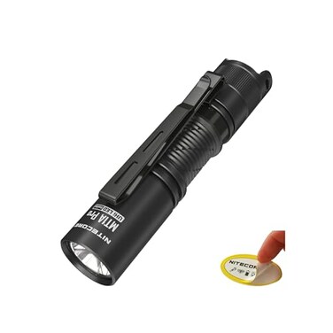 Nitecore MT1A Pro 800 Lumen EDC Flashlight Penlight Compatible with one Alkaline Battery USBC Rechargeable Including NitecoreS Sticker