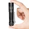 CSTEBOKE Pocket Flashlight Rechargeable LED Light Sofirn SR12 Small Flashlights Powerful Bright EDC Light 1300ft Long Throw Magnetic Flashlight High Lumens IP68 Waterproof Simple UI Compact for Outdoo