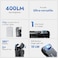 WUBEN G5 Rechargeable EDC Flashlight 400 Lumens Dual Light Sources Mini Flashlight with RGB Light Portable Flat Pocket Flashlights Magnetic Keychain Flashlight for Outdoor Home Emergencies Black