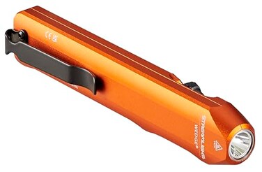 Streamlight 88820 Wedge 1000Lumen Max 300Lumen Standard 1200Candela Flat Everyday Carry Flashlight Includes USBC Cable and Lanyard Orange