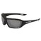 Radians XT161 Extremis Full Black Frame Safety Glasses with Silver Mirror AntiFog Lens