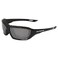 Radians XT161 Extremis Full Black Frame Safety Glasses with Silver Mirror AntiFog Lens