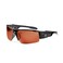Ergodyne Skullerz Dagr Polarized Safety Sunglasses Black Frame Copper Lens